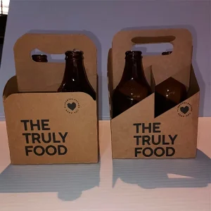 Caja 4 cervezas especial tipo kraft