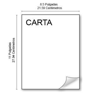 Redma Tamaño carta 500 Hojas